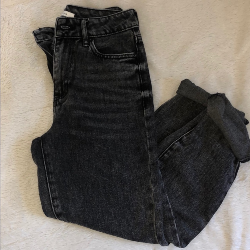 Pac Sun Black Mom Jeans